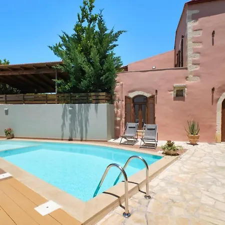 Stone With Swimming Pool-bbq! Villa Melidhonion (Rethymno)
