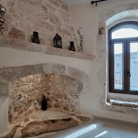 Stone With Swimming Pool-bbq! Melidhonion (Rethymno)