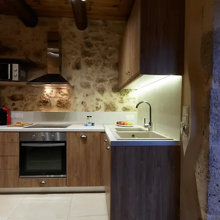 Stone With Swimming Pool-bbq! Melidhonion (Rethymno)