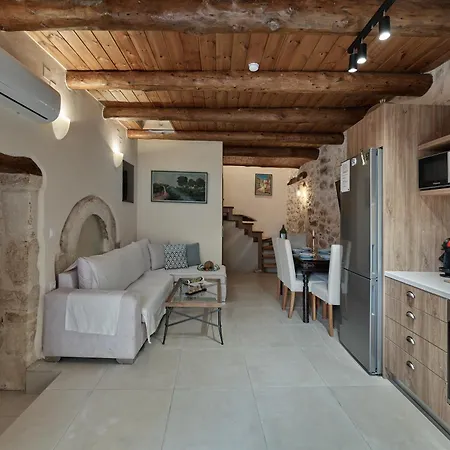 Villa Stone With Swimming Pool-bbq! Melidhonion (Rethymno)
